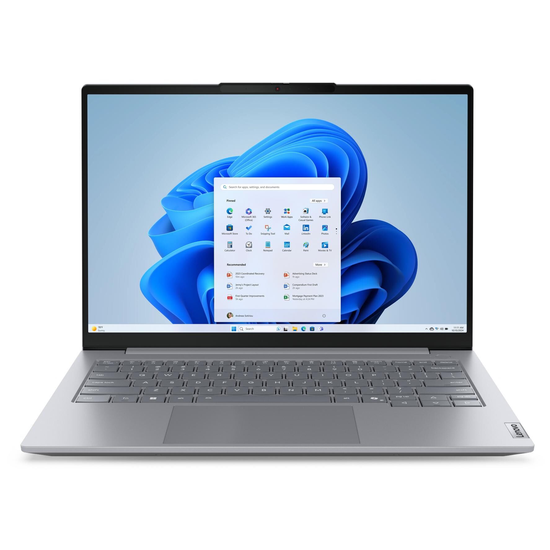 Lenovo ThinkBook 14 G8 IRL 21SG - Ordinateur portable 14" Core i7 240H 16 Go RAM 512 Go SSD Graphiques Intel