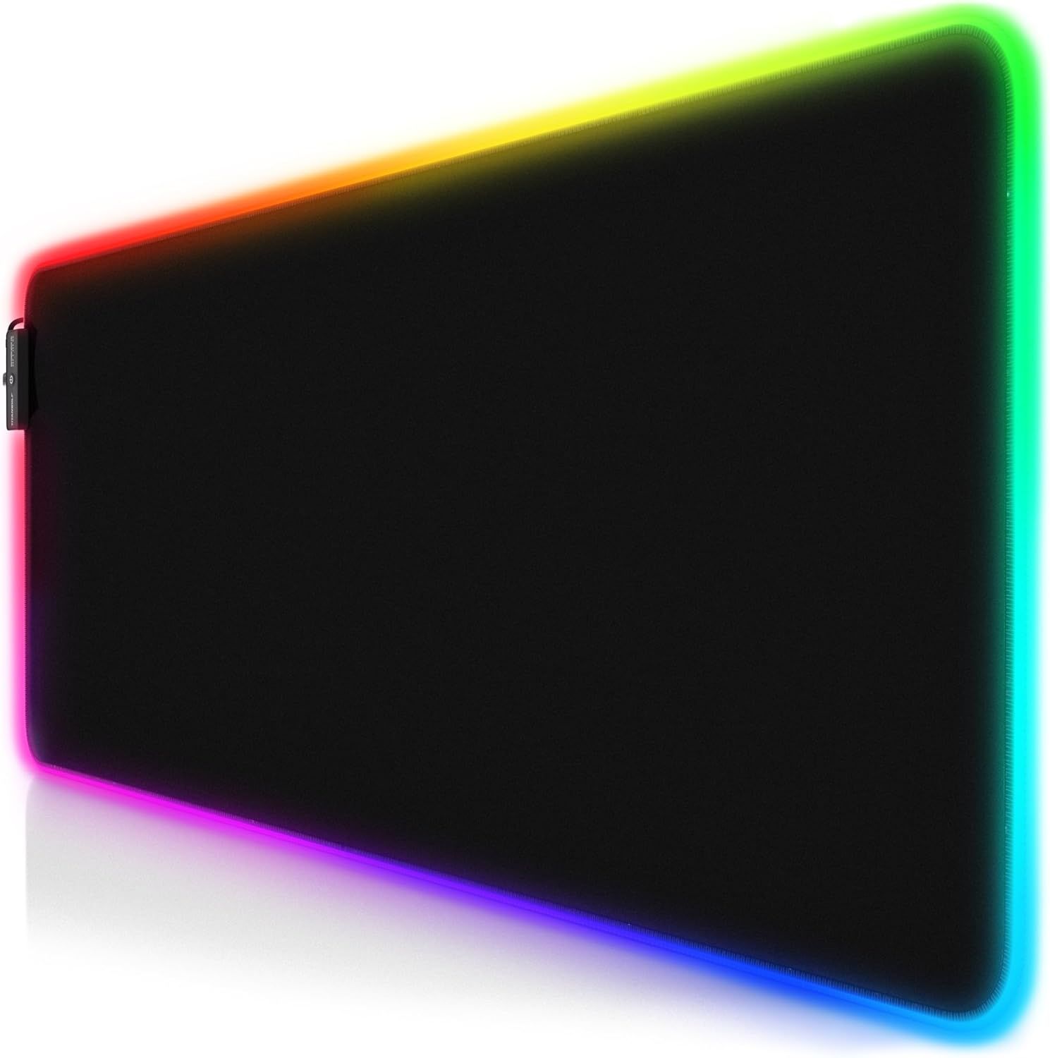 Titanwolf Gaming Mouse Pad with RGB LED Lights - 800x300mm XXL Colorful