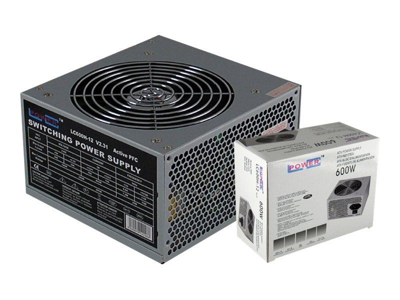LC Power Office 600W PFC Active Power Supply