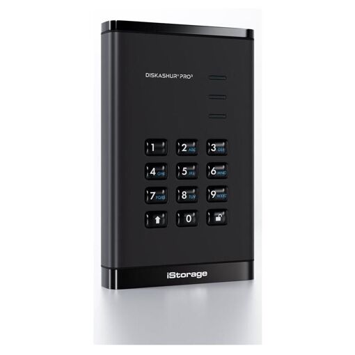 iStorage disco Ashur PRO³ - 4 TB SSD externo - Encriptado