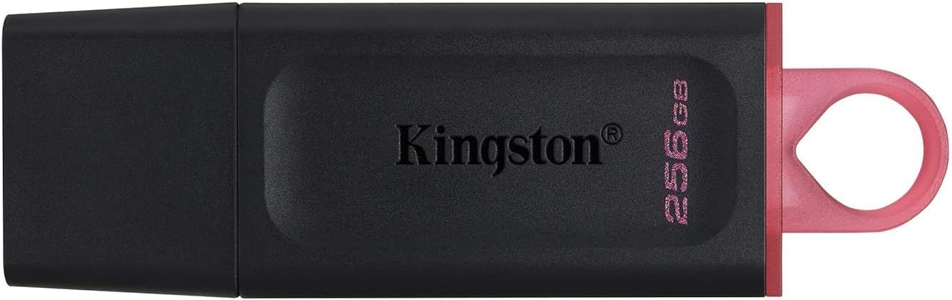 Datatraveler Exodia DTX USB 3.2 Gen 1 - 256GB Flash Drive with Protection Cap and Keychain Rings