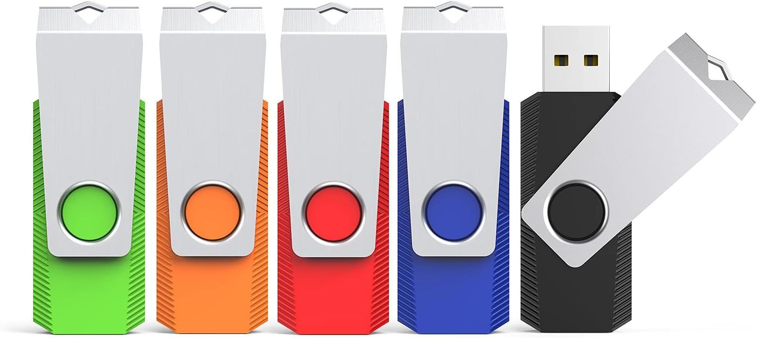 ICI ET MAINTENANT 5x 64GB USB Drive (Mixed Colors)