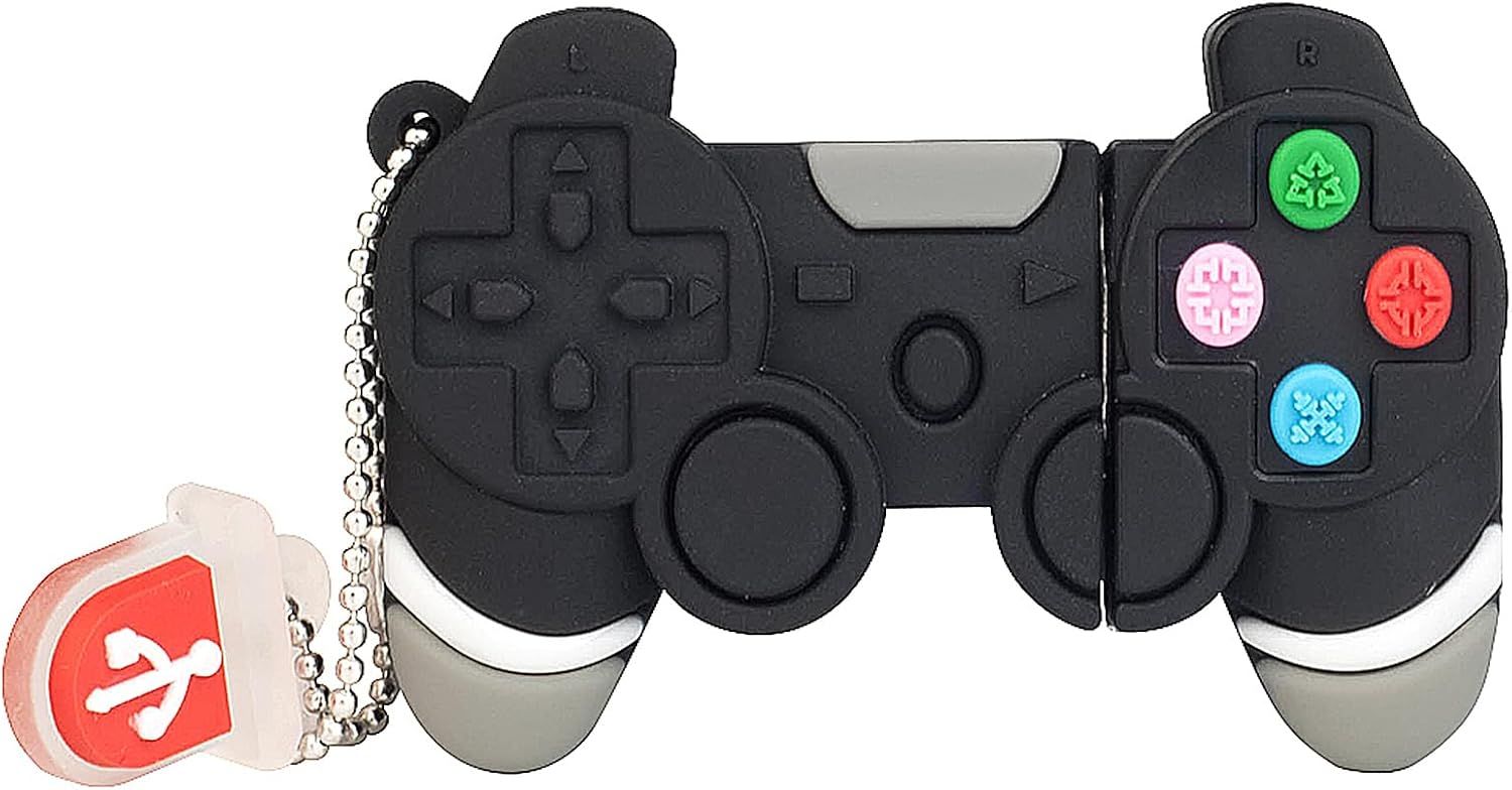 ICI ET MAINTENANT 32GB Silicone USB Flash Drive, 2.0 Design Animal Game Pendrive