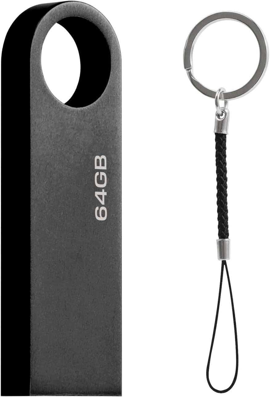 ICI ET MAINTENANT 64GB USB Flash Drive with Hook