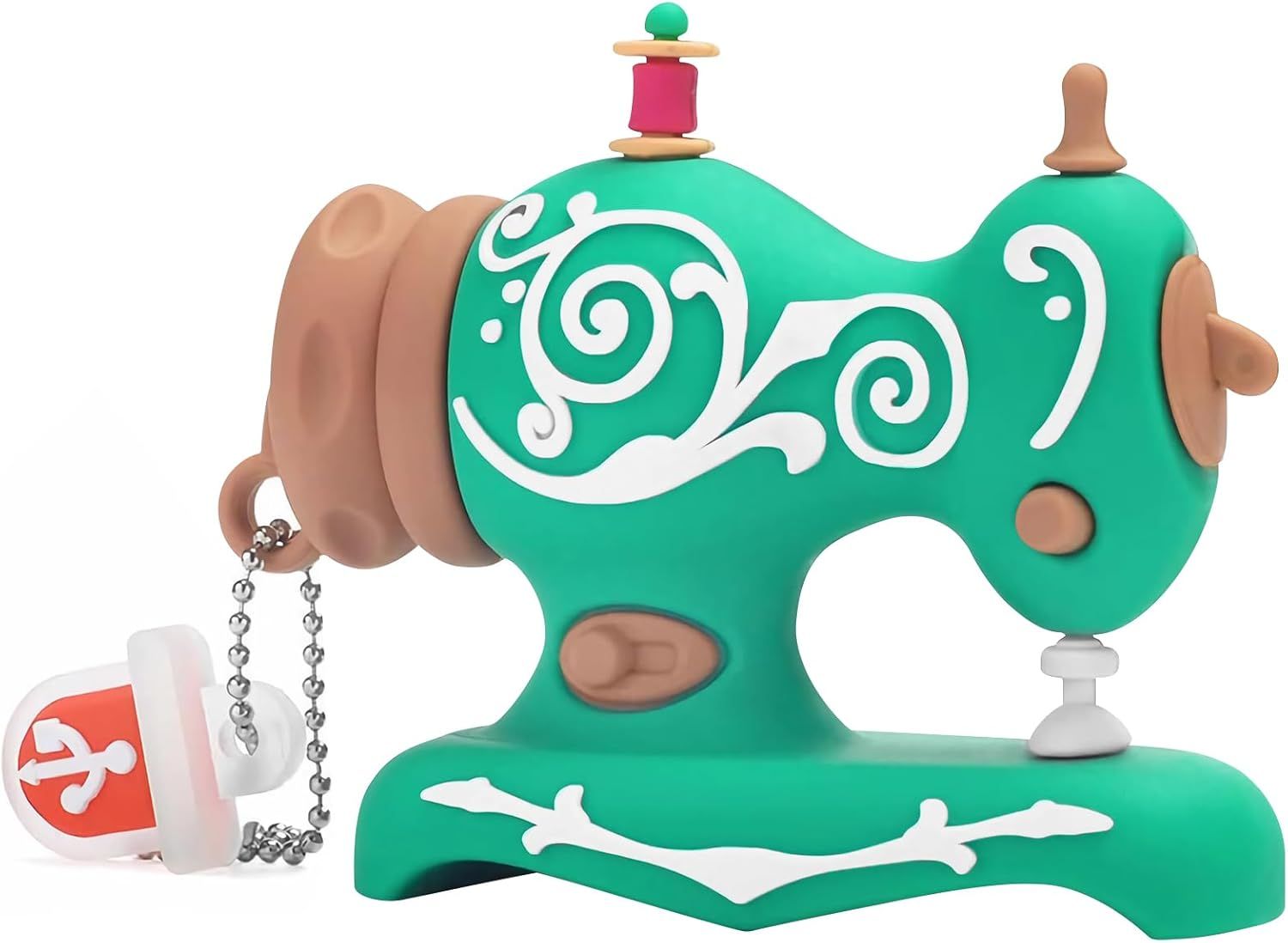 ICITMA 32GB USB Flash Drive - Sewing Machine Design
