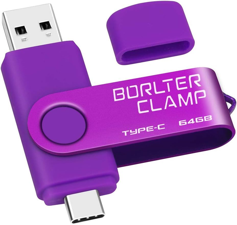 BorlterClamp 64GB USB Type-C Flash Drive