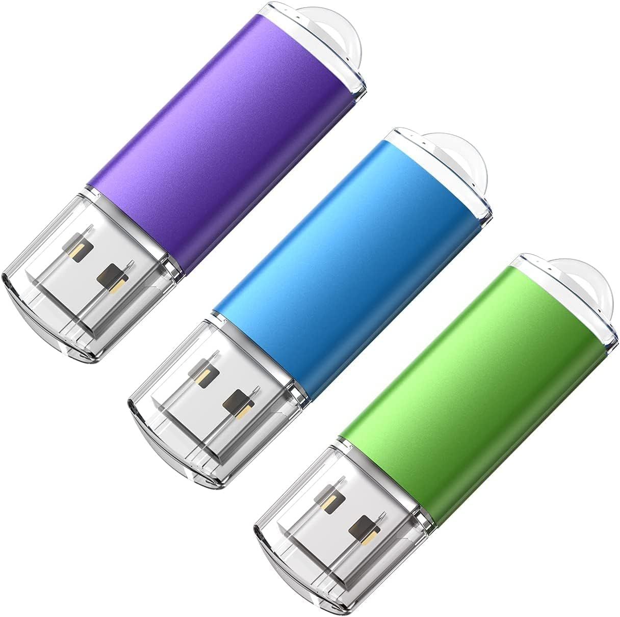ICITMA 128GB USB Flash Drive Lot of 3