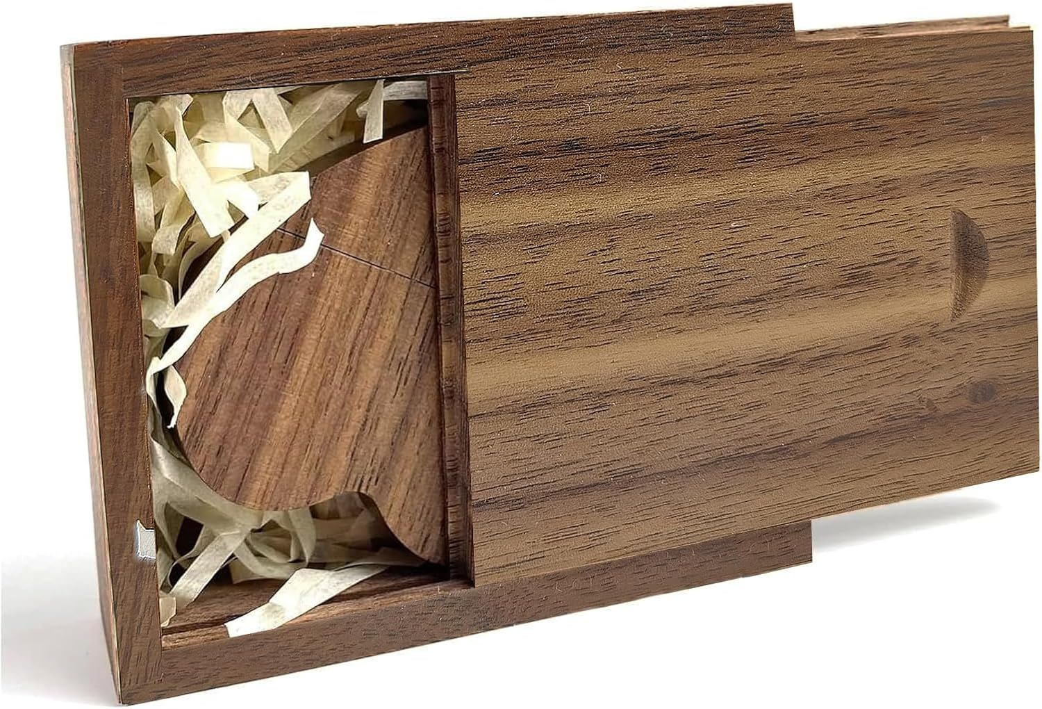 Herz USB 3.0 Wooden Keychain 32GB with Gift Box