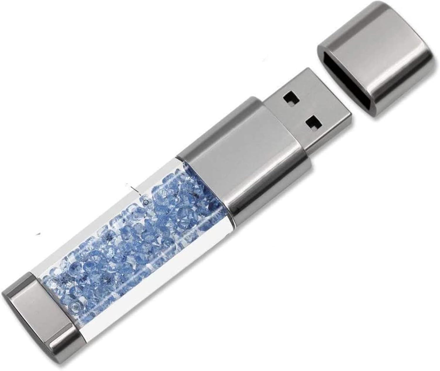 Crystal USB 3.0 Flash Drive - 32GB, 16GB, or 64GB