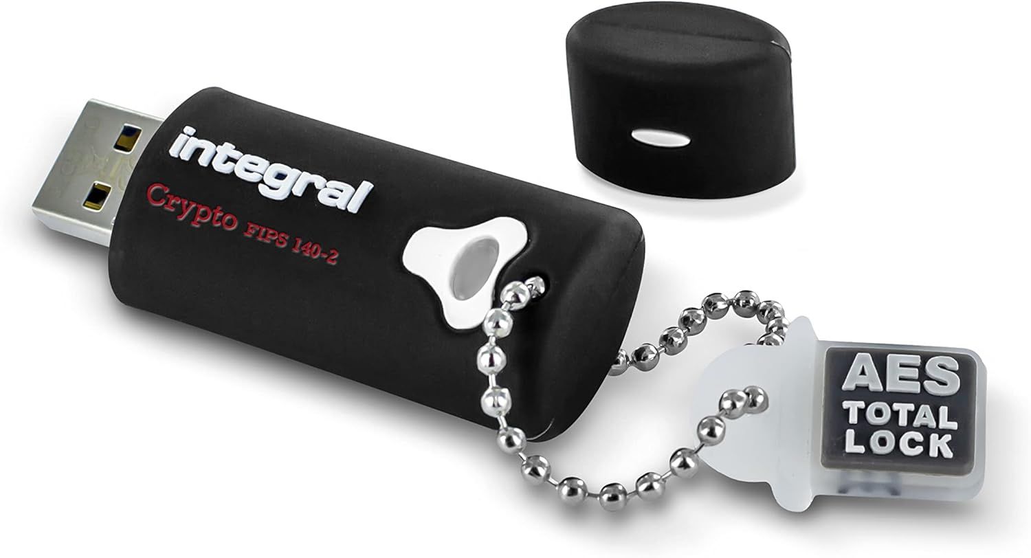 Crypto-140-2 64GB USB Flash Drive with 256-Bit Encryption