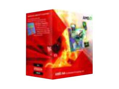 AMD A4-3400 2.7GHz Dual-Core CPU - Socket FM1, 1MB Cache, HD6410D, 65W