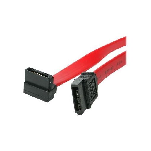 StarTech.com 30cm Right-Angle SATA to SATA Cable - Serial ATA 150/300/600