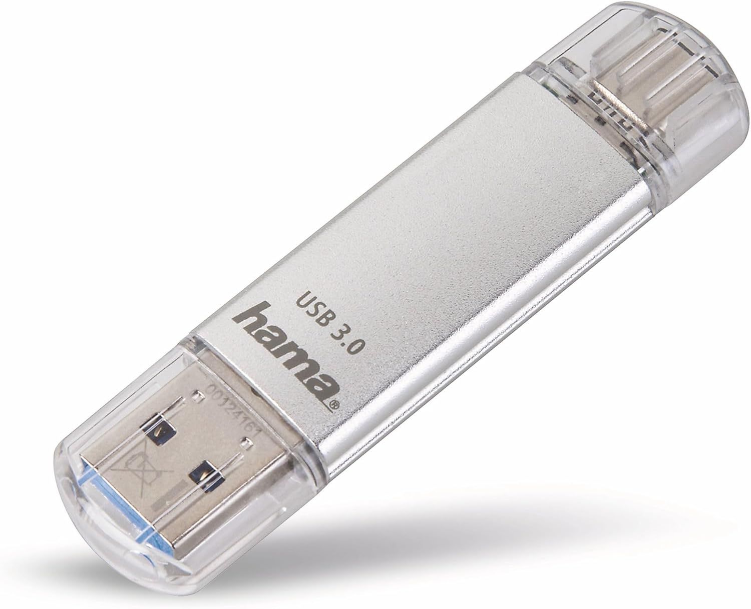 C-Laeta USB Key (USB 3.1/3.0 Type-C, 64GB, Dual USB Key, for Laptop, Mobile Phone, Tablet, OTG, 40MB/s, Metal Case, USB Type-C, Portable Phone Key)
