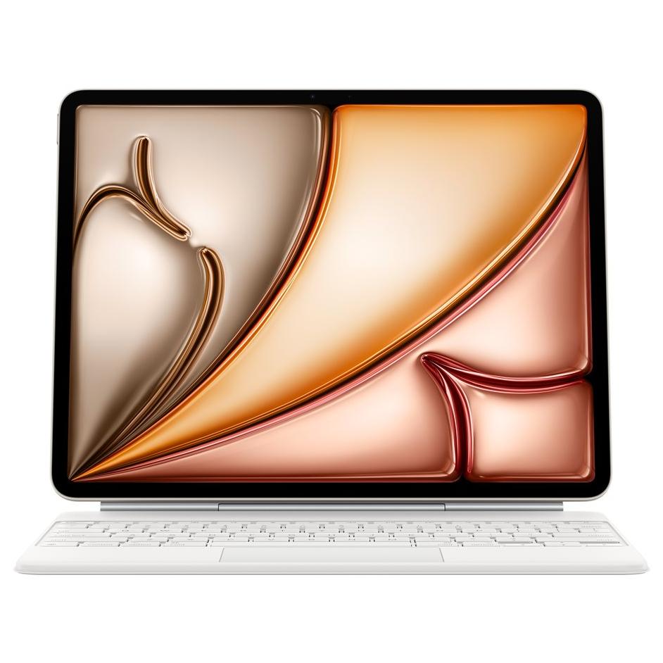 Apple Magic Keyboard with Case - Dutch QWERTY - White - for 13-inch iPad Air (M2, M3)