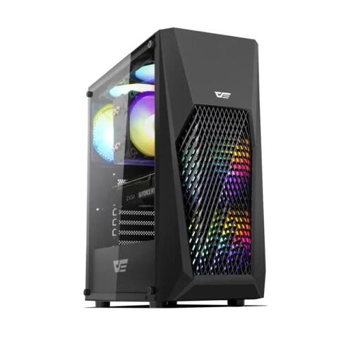 Darkflash DK150 de iGamer-Épic - Procesador AMD Ryzen 7 a 3.8 GHz, SSD de 512 GB, 32 GB de RAM DDR4, Tarjeta gráfica NVIDIA RTX 4060