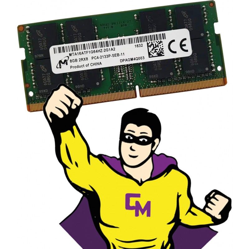 Memoria RAM SODIMM Micron 8GB DDR4 2133Mhz CL15