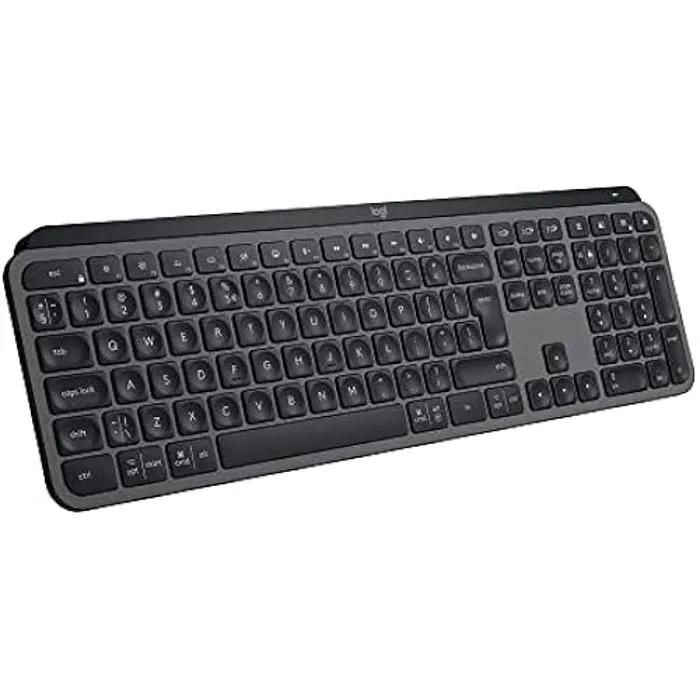 Logitech MX Keys S Wireless Keyboard - Graphite - Spanish QWERTY