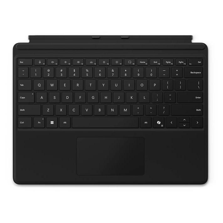 Microsoft Signature Keyboard for Surface Pro - Backlit Keyboard with Trackpad and Accelerometer - Black