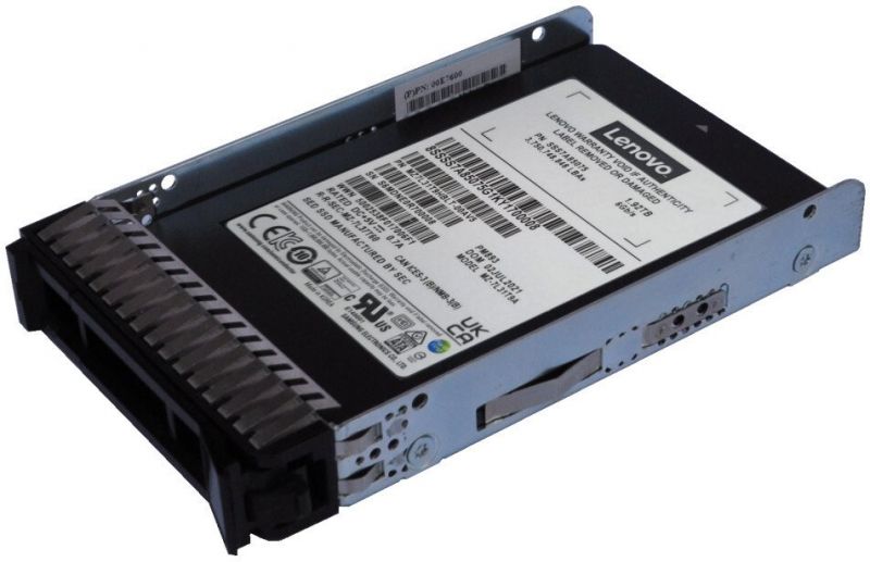 Lenovo 1.92TB Hot-Swappable SSD, SATA 6Gb/s