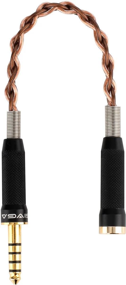 Adaptador de audio Sivga - 3,5 mm hembra a 4,4 mm macho