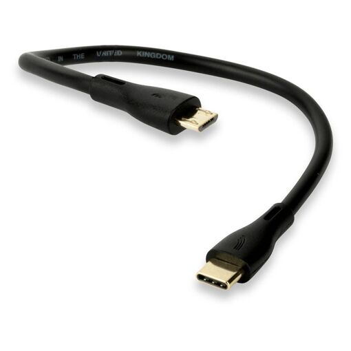 Câble QED Connect Micro USB B vers C (0,75 m)