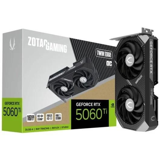Zotac Gaming GeForce RTX 5060 Ti 16GB Twin Edge - OC Edition Graphics Card