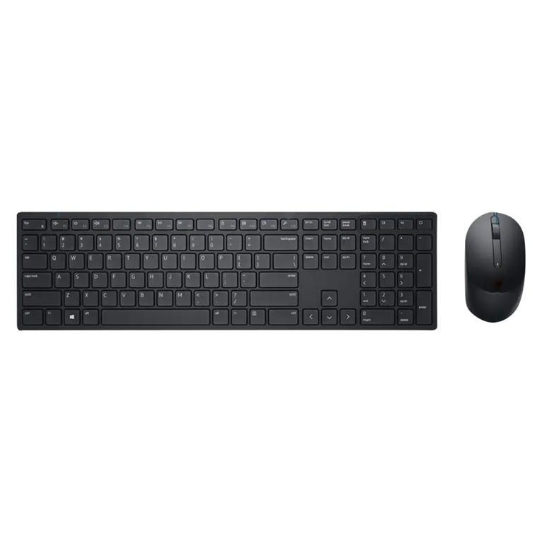 Dell Pro Wireless Keyboard and Mouse KM5221W - AZERTY Belgian Black - 3-Year NBD Advance Exchange