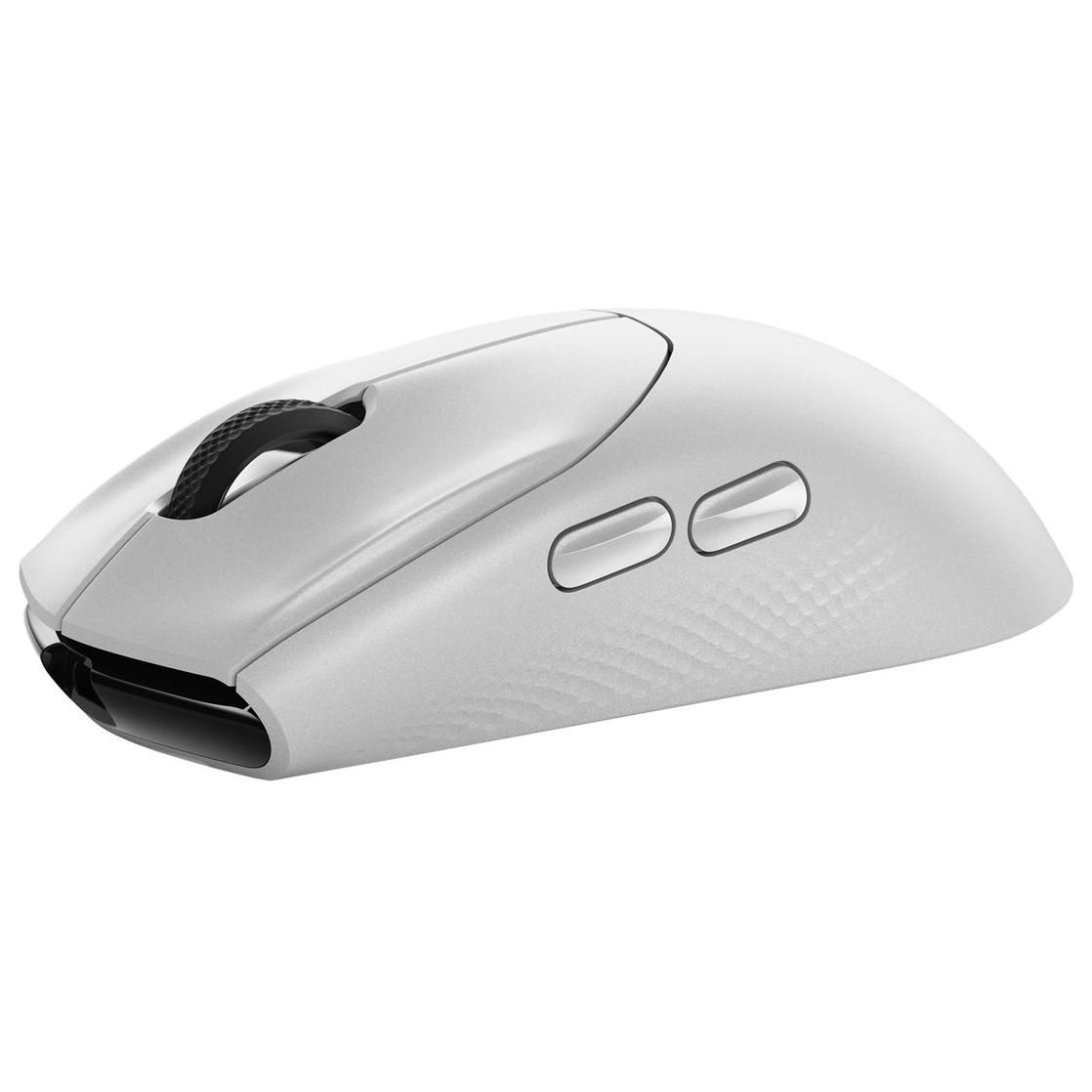 Alienware Tri-Mode Gaming Mouse AW720M - Mouse - Optical - 8 Buttons - Wired, Wireless - USB, 2.4GHz, Bluetooth 5.1 - Lunar Light