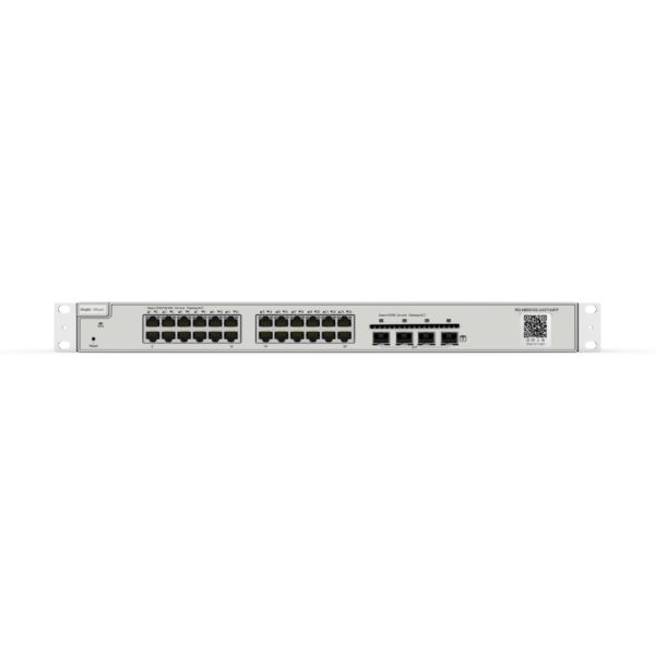 Commutador Ruijie Networks GIGALAN RG-NBS5100-24GT4SFP de 24 puertos Gigabit