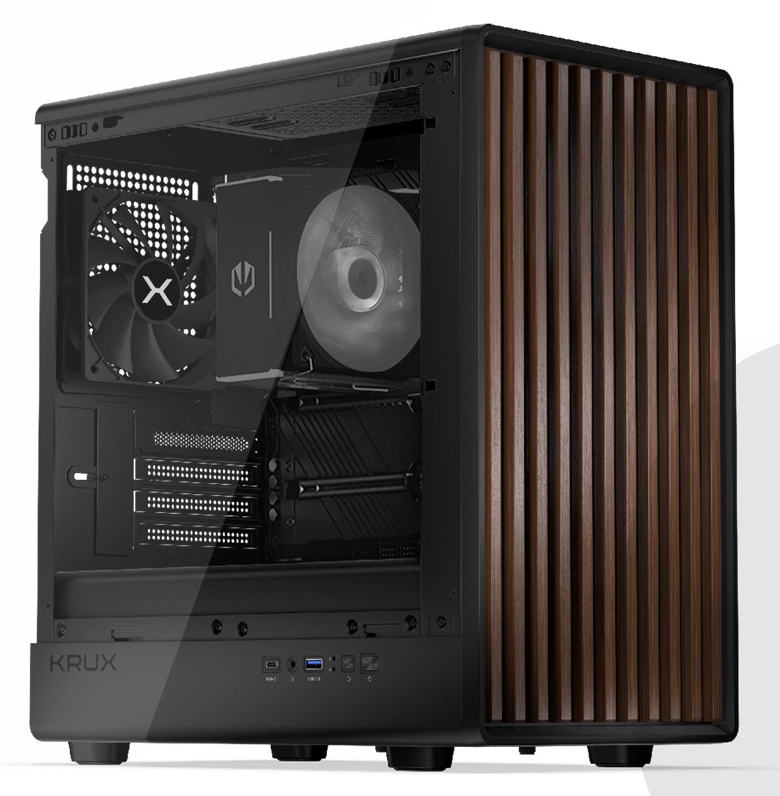VIST Wood PC Ryzen 5 5600G - 32GB RAM - RX Vega - 1TB SSD M.2 - WiFi - Windows 11 Pro