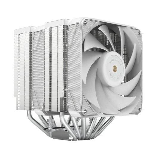 Mars Gaming MCPU-XU6 CPU Cooler - Double Tower, 350W TDP, 2x Fans, 6 Heatpipes