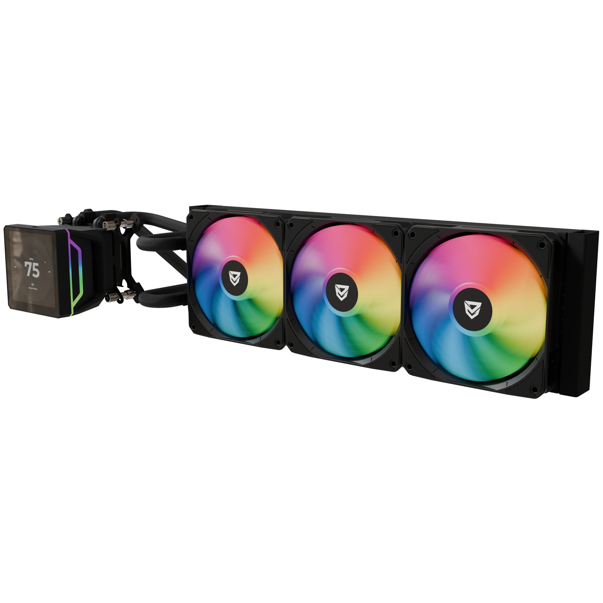 Refroidisseur liquide tout-en-un Nfortec SEDNA 360 noir
