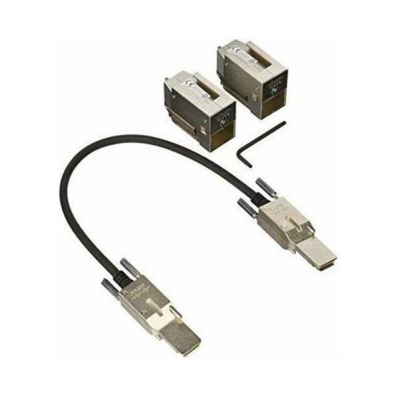 Cable de InfiniBand y fibra óptica Cisco 0,5 m Negro y Gris
