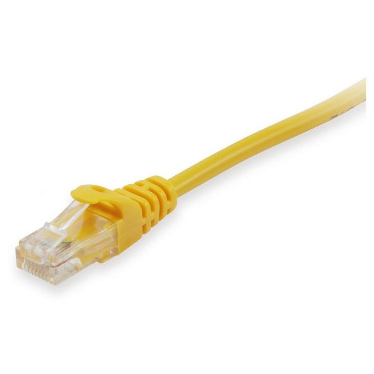 Equip Network Cable Yellow 0.5m Cat6a U/UTP (UTP)