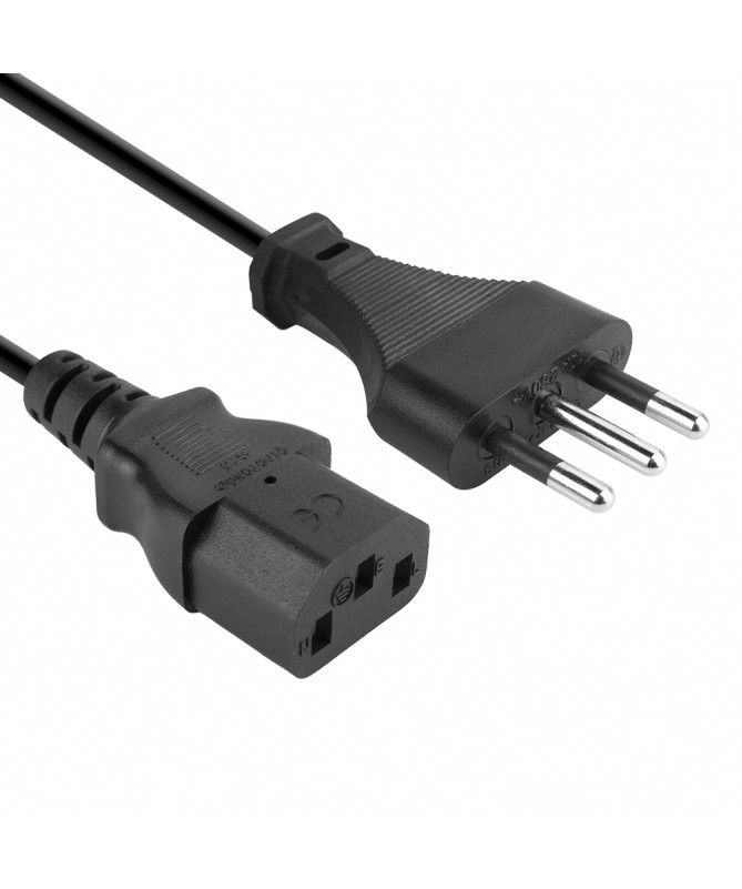 Vultech Power Cable, 1.5m, L Type Plug to IEC C13