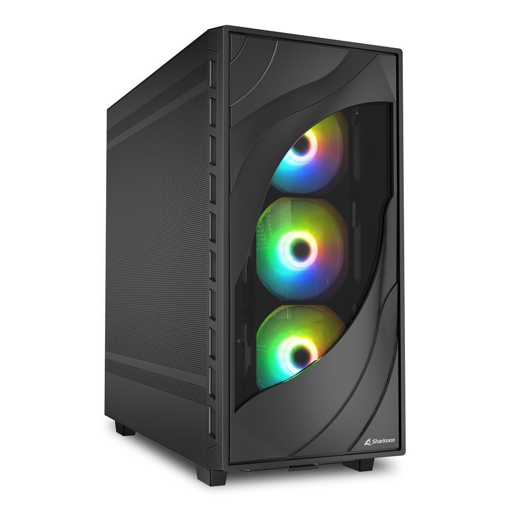 Sharkoon AK2 Midi Tower Black