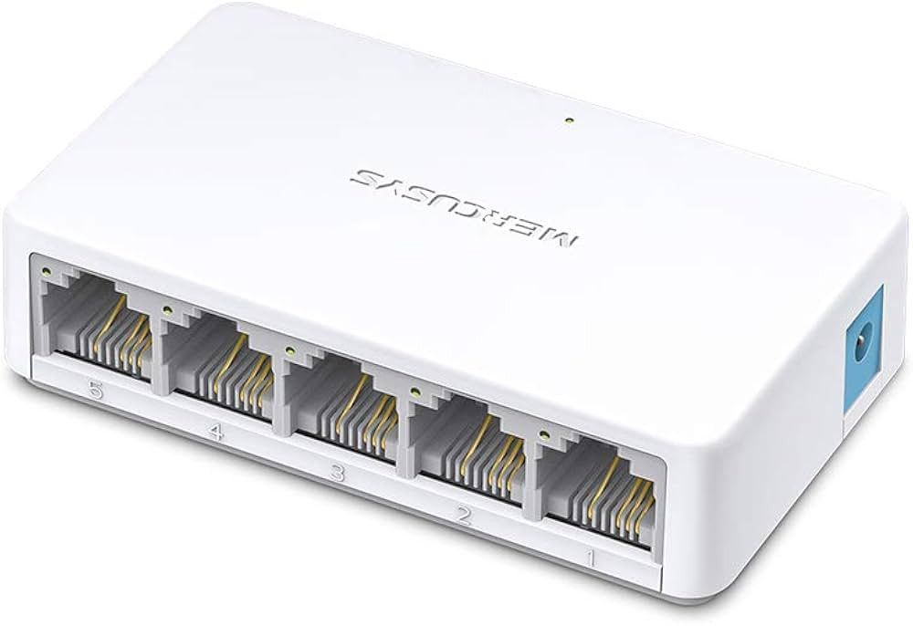Mercusys MS105 5-Port LAN Switch - 10/100M Fast Ethernet Mini Desktop