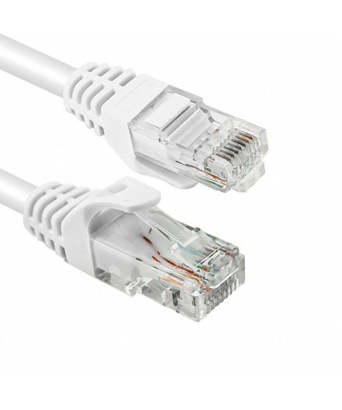 Vultech Cat6 UTP Network Cable, 2m, White (TAAU020-UTP)