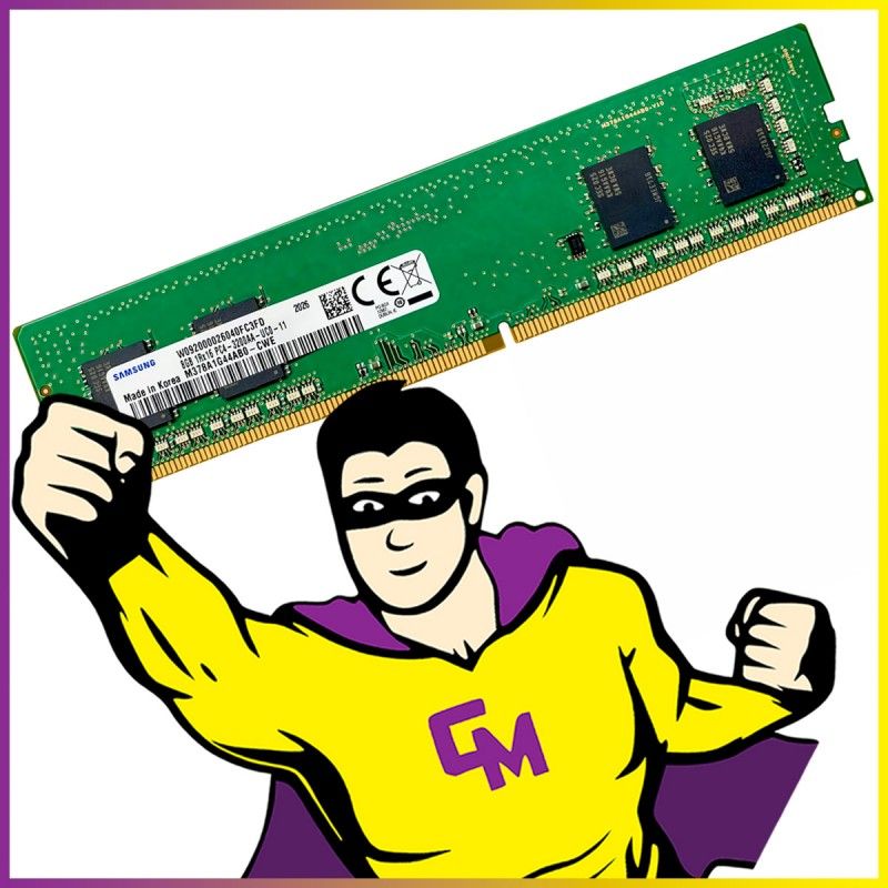 Samsung 8GB DDR4 RAM (M378A1G44AB0-CWE, PC4-25600, 3200MHz, CL17)