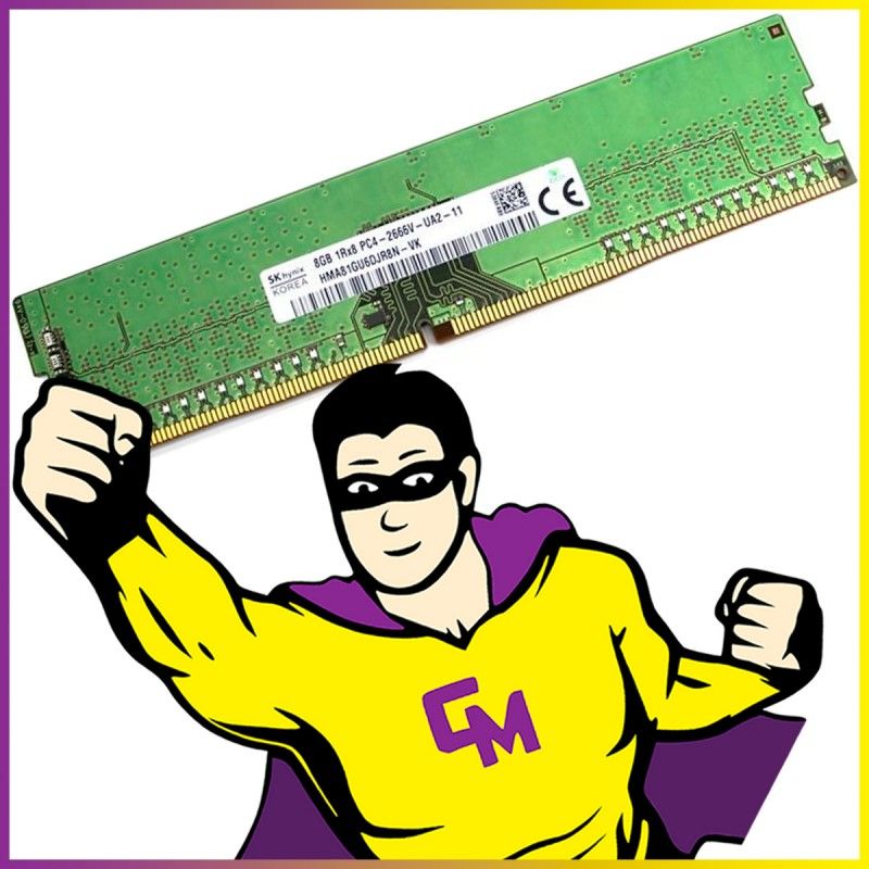 Hynix 8GB DDR4 RAM (HMA81GU6DJR8N-VK, PC4-21333, 2666MHz, CL20)