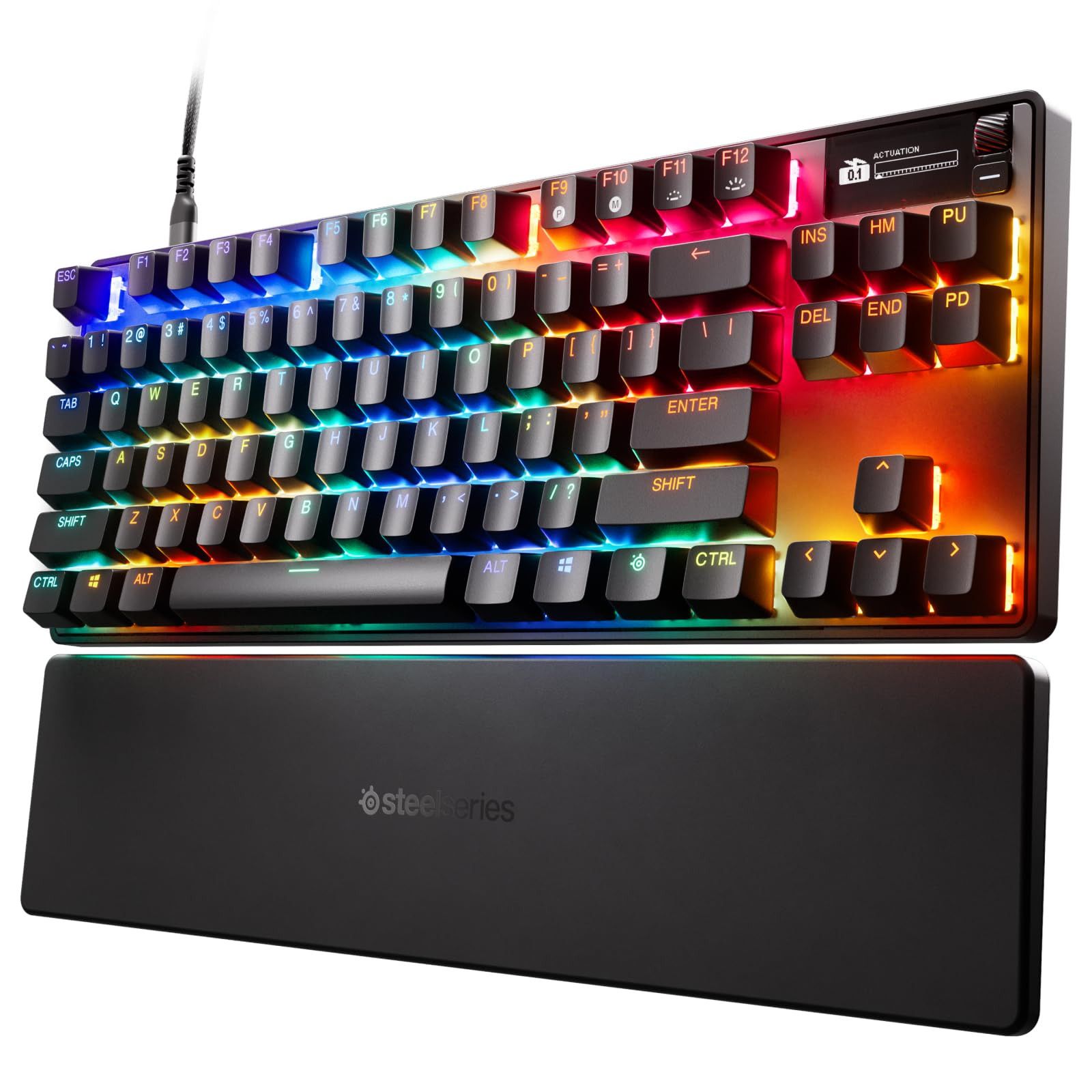 SteelSeries Apex Pro TKL Gen 3 Gaming Keyboard (USB, QWERTY, Black)