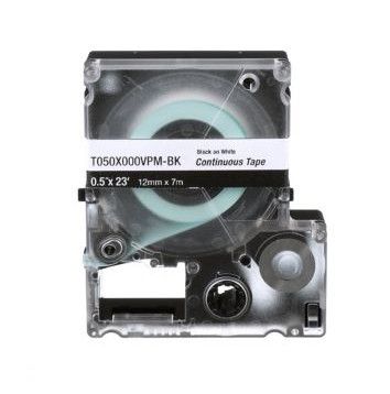 Panduit Continuous Vinyl Label - Black Transparent 9mm x 7m for MP100/MP300 Printers
