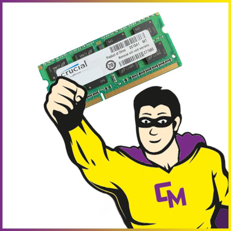 Crucial 4GB DDR3L SODIMM Memory (CT4G3S1067M.C16FKR)