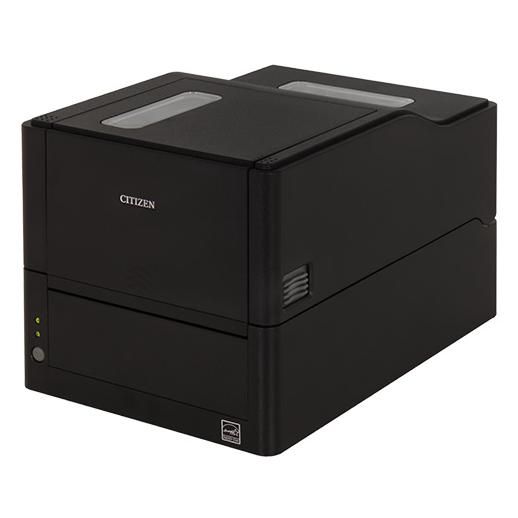 Citizen CL-E321 Label Printer - Direct Thermal/Heat Transfer - Roll (4.68 in) - 203 dpi - Up to 200 mm/sec - USB 2.0, LAN, RS232C - Black