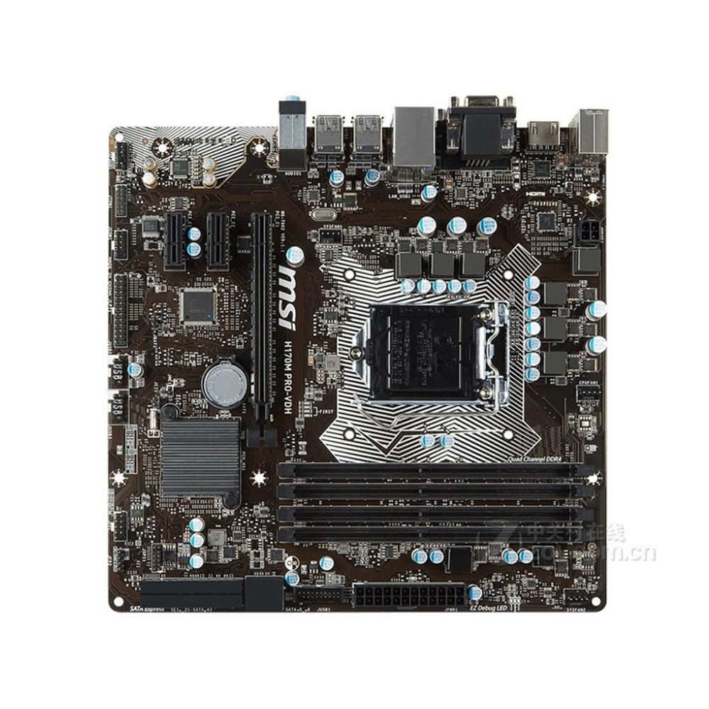MSI H170M PRO-VDH Motherboard