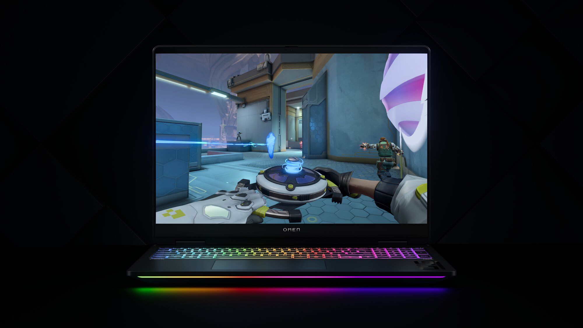 HP OMEN MAX Gaming Laptop - AMD Ryzen AI 9 375, 16" WQXGA, 32GB DDR5, 1TB SSD, NVIDIA GeForce RTX 5080, Wi-Fi 7, Windows 11 Home, Black