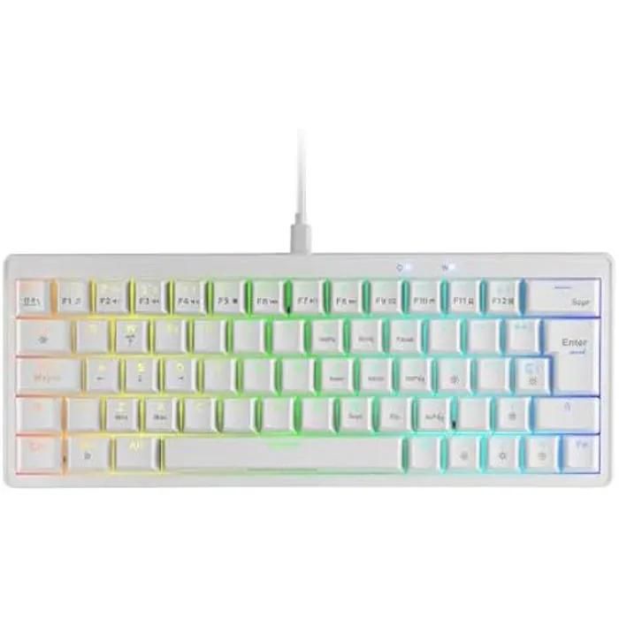 Mars Gaming MKMINIPRO - 60% Ultra-Compact Mechanical Keyboard with RGB Lighting