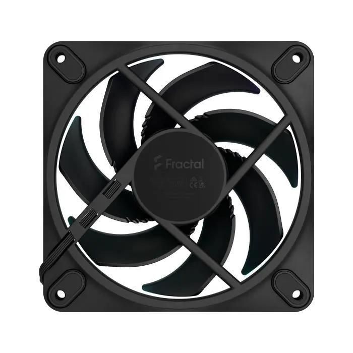 Fractal Design Momentum 12 RGB Fan - ARGB Ring Gen 2 - PWM Control - Black