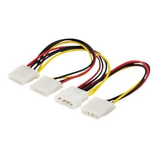 SAVIO Power Cable - 1x IDE Molex 4-Pin Connector (0.6ft)