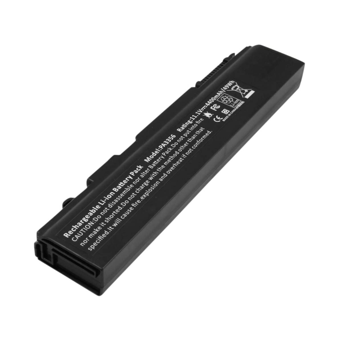 Batería de repuesto Avizar para Toshiba Tecra M2, 11.1V 4400mAh Li-ion Negro